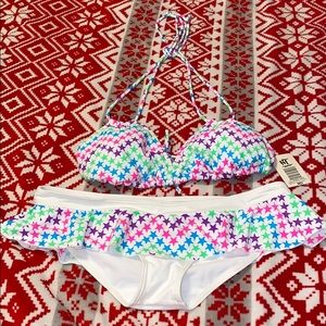 Two piece bathing suit
